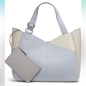 Calvin Klein Zoe Tote One Size, NWOT with Pouch